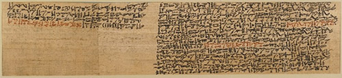 Égypte - Papyrus prisse (1900 av J.-C.)